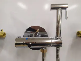 Гигиенический душ с термостатом Gappo G7290 хром